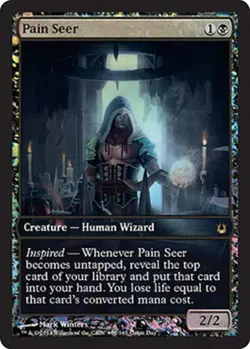 Pain Seer - Game Day Promo - Unique & Misc Promos #80/165 MTG Magic The Gatherin - Image 1