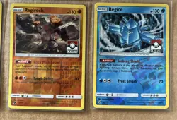 POKEMON LEAGUE PROMO 8 Card Lot - Regigigas (1st,2nd,3rd,4th) Regice Darkrai etc - Image 5