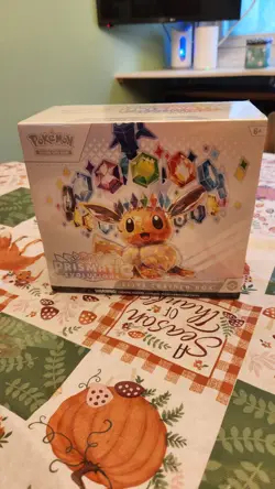Pokemon TCG Scarlet Violet Prismatic Evolutions ETB Elite Trainer Box New Sealed - Image 1