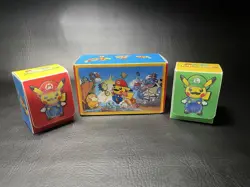 Pikachu Pokemon Center MARIO Exclusive Sleeves Deck Box Set. NO CARDS!! - Image 1