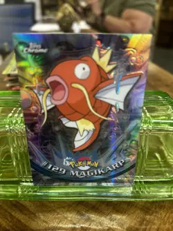 CARTE POKEMON TOPPS SERIE 2 (FRESHPACK) - #129 MAGICARPE - Image 1
