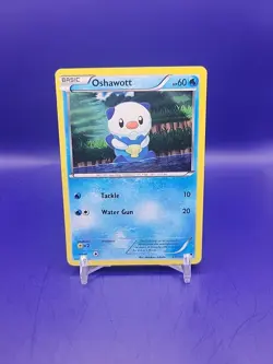 Pokemon Oshawott Cosmos Holo 27/114 BLW Black & White LP - Image 1