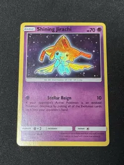 Shining Jirachi Shiny Holo Rare Legends 42/73 NM Legendary Pokemon TCG Card - Image 1