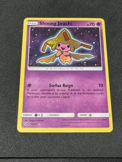 Shining Jirachi Shiny Holo Rare Legends 42/73 NM Legendary Pokemon TCG Card - Image 2