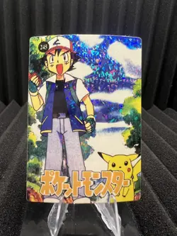 Pokemon Vintage Pocket Monsters Vending HOLO Prism Sticker Bandai 1999 Nintendo - Image 1