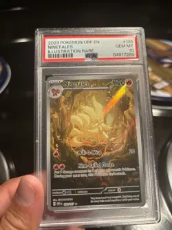2023 Pokemon OBF Ninetales #199/197 PSA 10 Gem Mint - Image 3