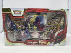POKEMON TCG DARKRAI VSTAR PREMIUM COLLECTION BOX 2022 FACTORY SEALED - Image 1