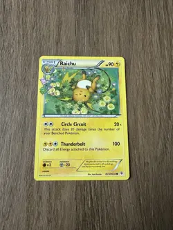 Pokemon TCG Raichu RC9/RC32 XY Generations Radiant Collection NM/LP - Image 1