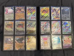 Pokemon Binder Paldean Fates shiny Lot Plus Others. - Image 4