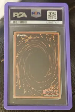 BLUE-EYES WHITE DRAGON LOB-001 PSA 7 1ST EDITION 2002 YUGIOH - Image 3