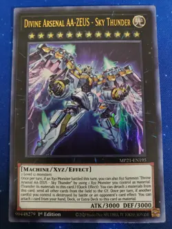 Yu-Gi-Oh! Divine Arsenal AA-ZEUS - Sky Thunder MP21-EN195 Ultra Rare - Image 1