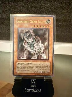 Yu-Gi-Oh! Ancient Gear Beast LP (UTR) TLM-EN007 Ultimate Rare - Image 1