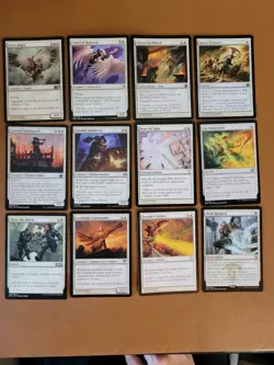 60 Card White Magic The Gathering Lot LP - NM - Image 5