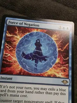 MTG Magic the Gathering Force Of Negation Regular 052/254 *PROKC CARD* - Image 4