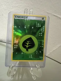 Pokemon TCG Grass Energy EX Power Keepers Holo Card 103/108 LP - Image 1