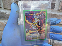 MetaZoo Topps Chrome CHAR MAN 92/99 GREEN Refractor Card - Image 1