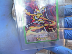 MetaZoo Topps Chrome CHAR MAN 92/99 GREEN Refractor Card - Image 2