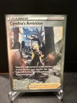 Cynthia’s Ambition GG60/GG70 NM -Galarian Gallery Pokemon Card- Crown Zenith - Image 1