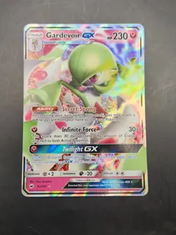 GARDEVOIR GX 93/147 NM Ultra Rare Holo Discontinued Fairy Type Pokemon Card! - Image 1