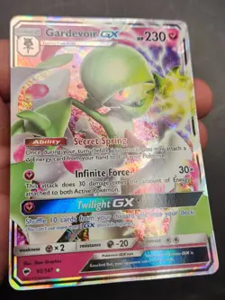 GARDEVOIR GX 93/147 NM Ultra Rare Holo Discontinued Fairy Type Pokemon Card! - Image 5