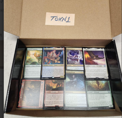 x1 MTG cards bulk lot (box shown) **100 Cards** [Box ID: TOKN1] - Image 1