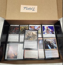 x1 MTG cards bulk lot (box shown) **100 Cards** [Box ID: TOKN1] - Image 4