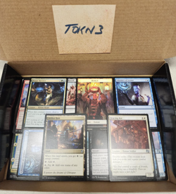 x1 MTG cards bulk lot (box shown) **100 Cards** [Box ID: TOKN3] - Image 1