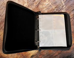 Gengar Pokemon Inspired Card Album Book Collectors Pocket Trading Card Case - Image 4