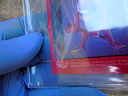 MetaZoo Topps Chrome Bunny Man 11/50 GOLD Refractor Card - Image 3