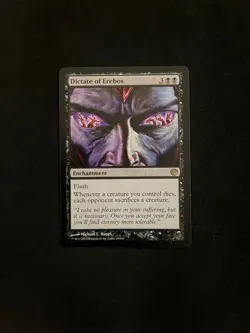 Dictate of Erebos [Journey into Nyx] Regular Magic MTG Cards Light Play - Image 1