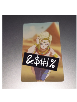 Dragon ball Android 18 Waifu Card - Image 1