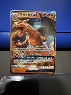 Pokemon TCG Charizard GX SM195 Holo Card - Image 1