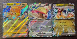 Pokemon TCG - Obsidian Flames 3 Card Ex Lot - Image 1