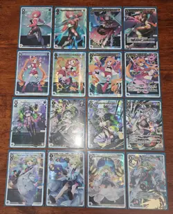 Lot of 55 English Wixoss LR SCR & Parallel Foil LRIG cards, excellent condition - Image 2
