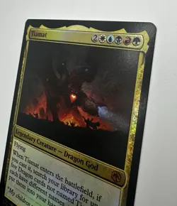 MTG Tiamat Adventures in the Forgotten Realms Foil Dragon Card NM - Image 5