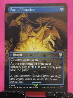 Pact of Negation (Borderless) Commander: the Lord of the Rings: Tales of... - Image 1