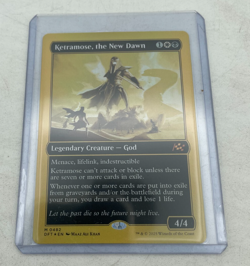 MTG Aetherdrift *FIRST-PLACE FOIL* M Ketramose, the New Dawn #0482 *New* - Image 1