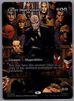 Clever Impersonator 0008 Regular Borderless Marvels Spider-Man - Image 1