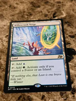 WILLOWRUSH VERGE Magic MTG Aetherdrift - Image 1