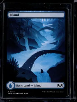 Island - 263 - WOE - NM - MTG Magic the Gathering - Image 1