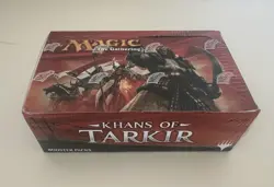 MTG Magic The Gathering Khans of Tarkir English Booster Box 2014 SEALED - Image 1