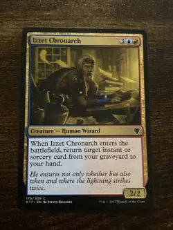 Izzet Chronarch 175/309 Commander 2017 MTG Magic The Gathering L3607* - Image 1