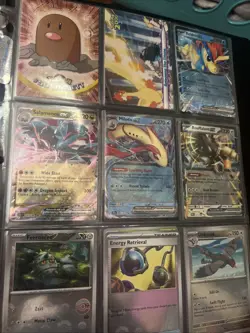 Pokemon TCG Card Binder Collection Mixed Lot Includes Binder - Image 5