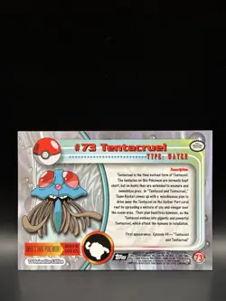 Tentacruel #73 - Topps: Pokemon SERIES 1 Card - NM - Image 3