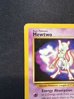 Mewtwo (Movie) 03/53 - WOTC - Black Star Promo - Stamped - Pokemon TCG - LP - Image 3