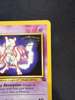Mewtwo (Movie) 03/53 - WOTC - Black Star Promo - Stamped - Pokemon TCG - LP - Image 4