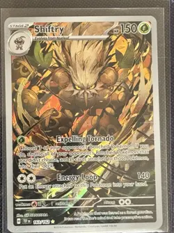 Pokemon TCG - Shiftry 163/162 Temporal Forces Illustration Rare - MINT/NEAR MINT - Image 1