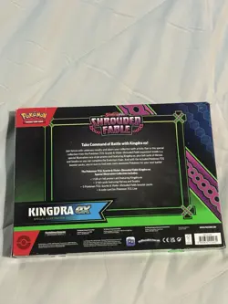 Pokemon Shrouded Fable Kingdra Ex Special Illustration Collection Box Sealed - Image 2