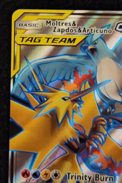 2019 Pokemon Hidden Fates Moltres & Zapdos & Articuno GX Full Art 66/68 EX-NM - Image 2