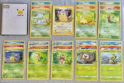 Pokemon TCG First Partner Set w/ Binder - 25th Anniversary Celebration Set - Image 1
